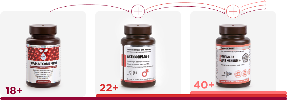 Три банки с продуктом компании